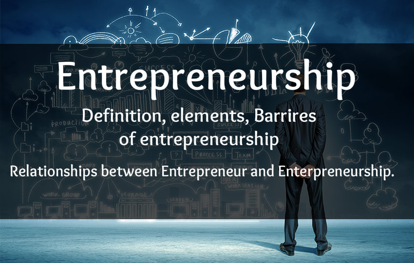 What is entrepreneurship